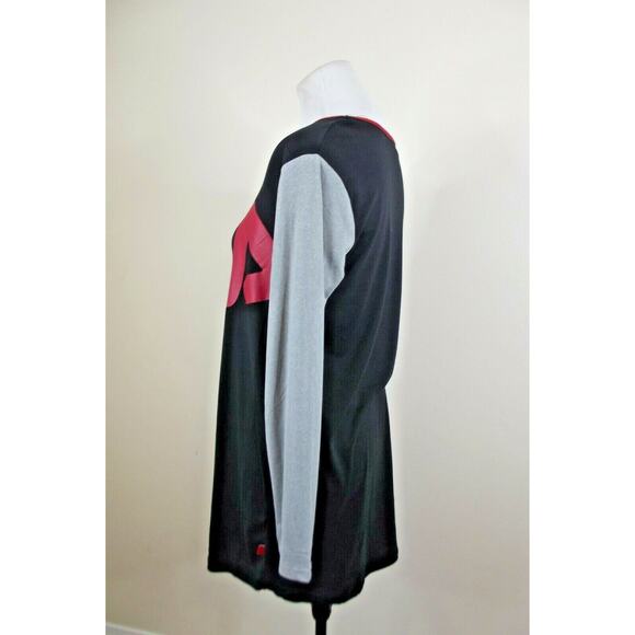 FILA Womens Long Sleep Tee NIGHT SHIRT - Size SMALL - Black Extreme Comfort NWT - Picture 5 of 10